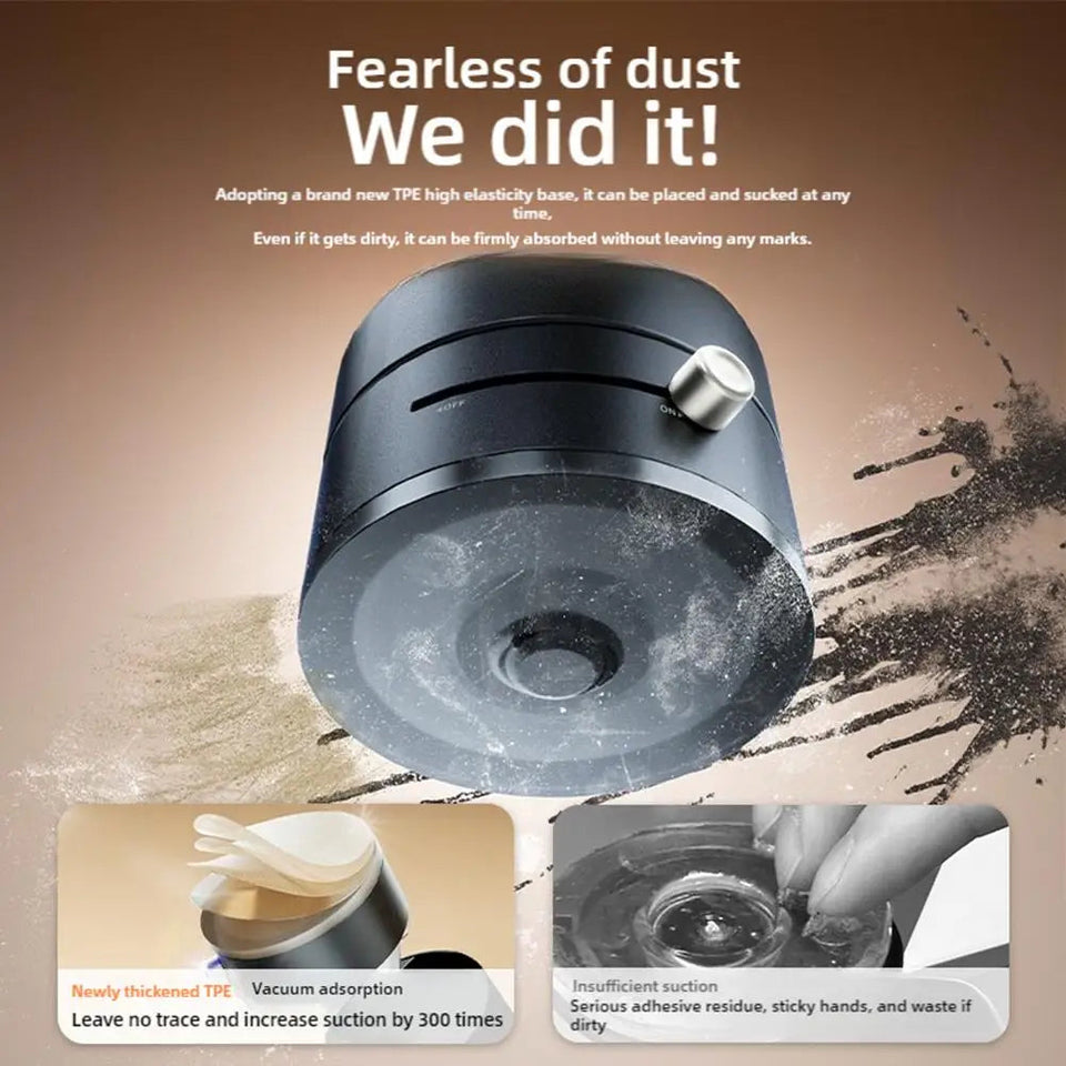 Double Sided Suction Cup Magnetic Phone Holder Lazy Multi-functional Foldable Storage Holder Vacuum Suction Phone Holder Aimak Store