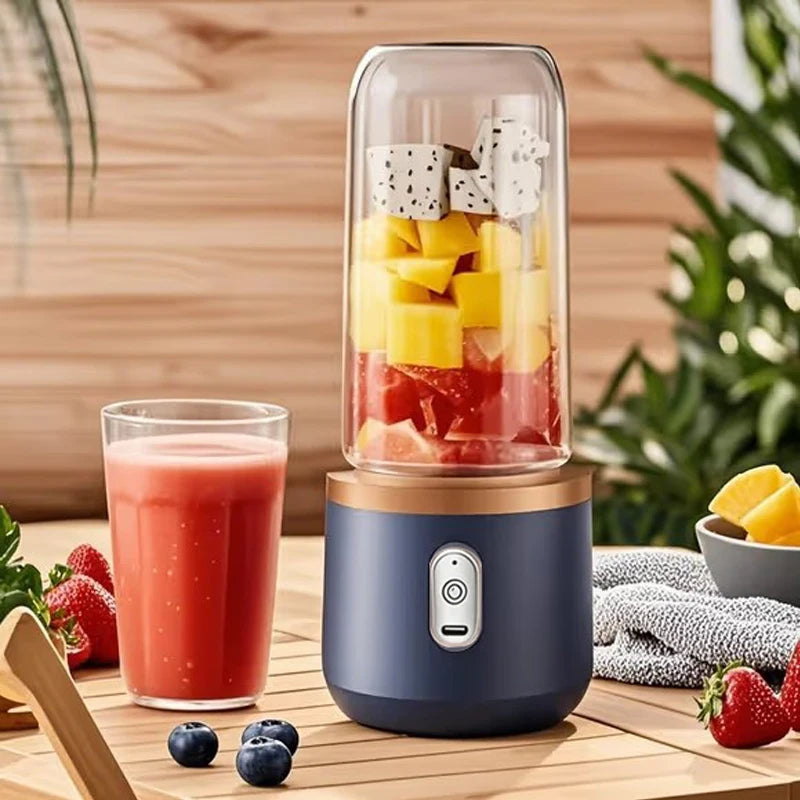 1pc Portable Children's Juicer Cup - Mini Juicer for Kids Easy to Use and Clean Perfect for Healthy Juicing at Home or On-the-Go Aimak Store