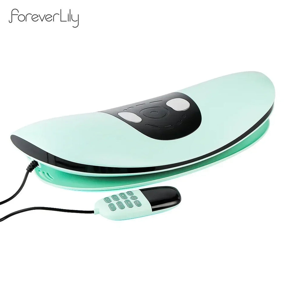 Electric Lumbar Traction Massager Adjustable Vibration Waist Massager Wa ist Spine Support Back Massage Machine Waist masajeador Aimak Store