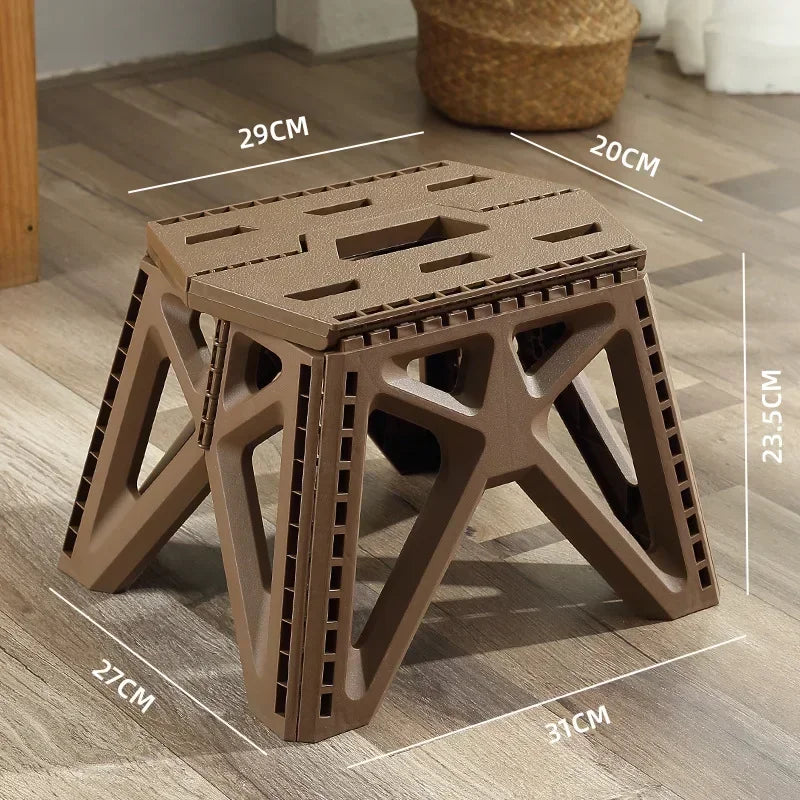 Outdoor Small Stool Portable Folding Stool High Load Bearing Durable Small Chair Fishing Stool Beach Stool Camping Stool