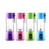Portable Mini Blender for Shakes and Smoothies Rechargeable USB 380ML Traveling Fruit Juicer Cup Hand Fruit Blender Juicing Cup Aimak Store