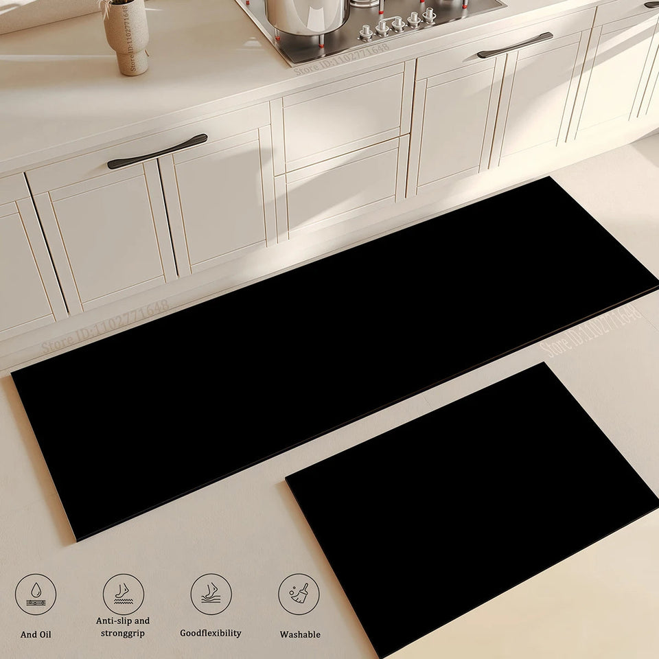 Super Absorbent Mat Kitchen Table Mat Absorbent Quick Drying Anti Slip Area Rugs Anti Oil Stain Floor Mat Washable Large Carpet Aimak Store