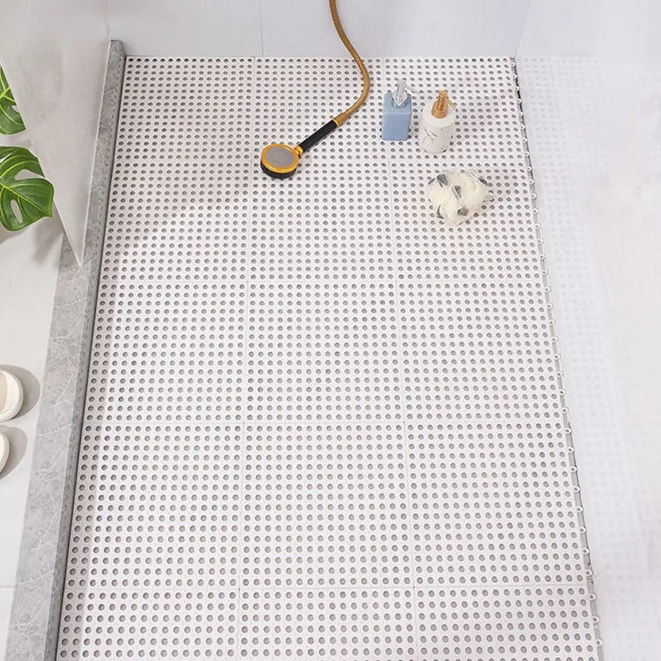 TPE Anti-slip Splice Toilet Ground Mat Bathroom Carpet Pet Cage Floor Mat Rabbit Foot Mat Aimak Store