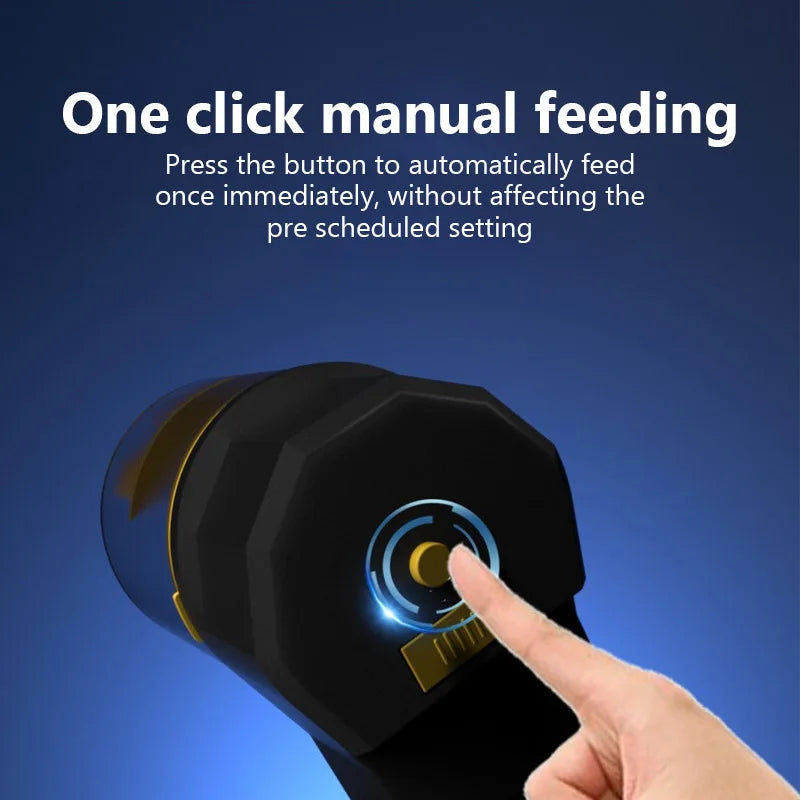 Automatic Fish Tank Feeder Intelligent Timing Automatic Feeder Aquarium Goldfish Feeder Large Capacity Goldfish Aquarium Feeder Aimak Store