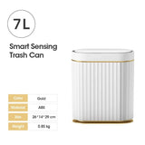 7L/9L Smart Trash Can Electronic Automatic Smart Sensor Garbage Bin Household Toilet Waste Garbage Can for Kitchen Bathroom Aimak Store