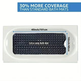 non-slip bathtub mat shower mat  with drain holes and suction cups machine washable household bathroom shower carpet bathroom Aimak Store