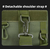 Tactical Fishing Backpack Tackle Bag with Rod Holders Fish Equipment Storage Molle Camping Hiking Outdoor Multifunctional Bag Aimak Store