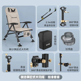 Ultralight European Folding Lounge Chair Fishing All-Terrain Portable Recliner Infinite Height Adjustment Ergo Wide Seat Comfort Aimak Store