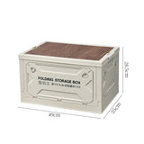 1PC Collapsible Outdoor Camping Car Storage Box Multi-Functional Storage Box Table Dual-Purpose Car Trunk Organizer Aimak Store