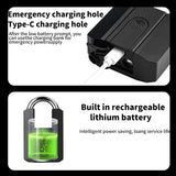 Smart Fingerprint Padlock Keyless Security Password Locker Anti-Theft TTLOCK/Tuya APP Controls Biometric Thumbprint Door Lock Aimak Store