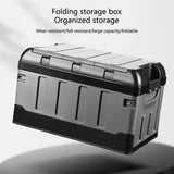 Camping Box Car Trunk Organizer Storage Box Multifunctional Large Capacity Collapsible Storage Boxes For Car Truck Aimak Store