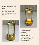 Modern Led Table Lamp Usb Rechargeable Dimmable Night Light Camping Desk Lamp Suitable For Bar Lampbedroom Ambient Light Aimak Store