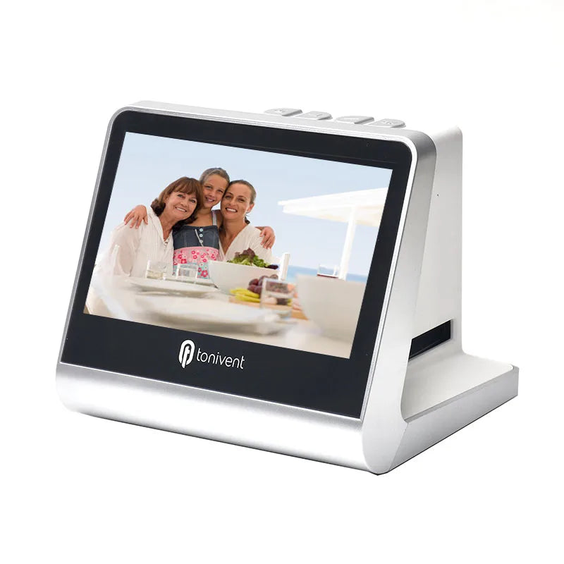 22MP Film Scanner for 135 Film 126KPK/110 Film/Super8/ Monochrome/Slide to Digital JPEG Photos Built 16GB Memory 5'' LCD Screen Aimak Store