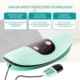 Electric Lumbar Traction Massager Adjustable Vibration Waist Massager Wa ist Spine Support Back Massage Machine Waist masajeador Aimak Store