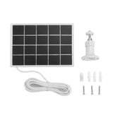 8W 5V Solar Panel Charger Type-c/DC5521 Solar Panel Kit IPX6 Waterproof Outdoor Solar Charger for Security Camera/Home Light Aimak Store