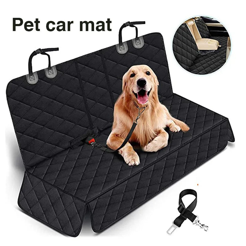 Car Dog Seat Cover for Back Seat Waterproof Auto Rear Pet Seat Protector Mat Nonslip Universal Safety Carrier For Outing Dogs Aimak Store
