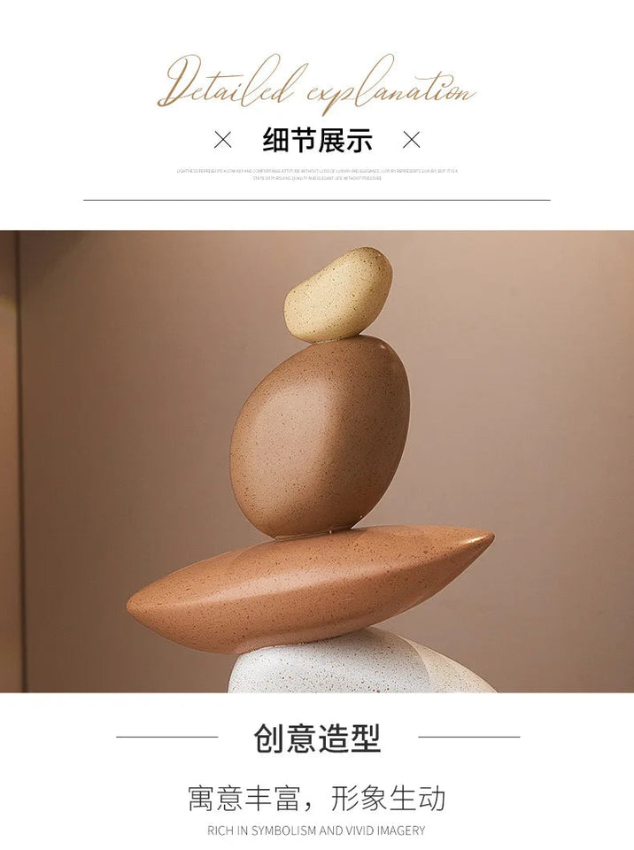 Factory Direct Generation of Light Luxury Art Resin Desktop Ornaments Decorative Living Room Office Wine Cooler TV Cabinet Aimak Store