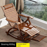 Folding Rocking Chair Lazy Lunch Break Balcony Lazy Leisure Nap Easy Chair For Home Use Sillon Plegable Katlanabilir Aimak Store