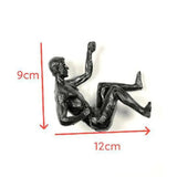 Creative Rock Climber Resin Pendant Wall Hanging Decorative Sculpture Ornaments Retro European Climber Aimak Store