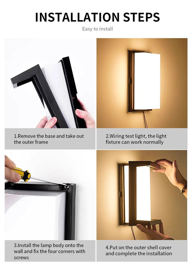 LED Outdoor Wall Light Wall Lamp Motion Sensor 85-265V 16W10W Waterproof Modern Indoor Home Balcony Path Porch Garden Decoration Aimak Store