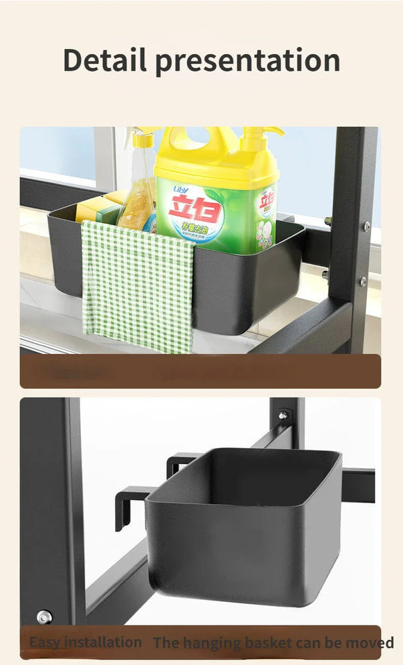 Drain Bowl Rack Table Top Bowl and Tray Storage Rack Sink Sink Drainage Dish Rack Kitchen Accessories Organizer Kitchen Tools Aimak Store