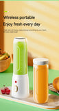 New Portable Automatic Juice Press Fruit Juice Blender USB Rechargeable Wireles Mini Juice Press Kitchen Tools Baby Food Blender Aimak Store