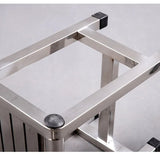 Multi-size Stainless Steel Stool Bathroom Thickened Foot Stool Home Factory Console Use Multifunctional Furniture Mueble Aimak Store