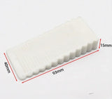 Anti-slip Door Stopper Rubber No Need to Punch Holes It Can Move Doorstop Household Use Anti-collision Front Wedge Home Aimak Store