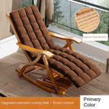 Folding Rocking Chair Lazy Lunch Break Balcony Lazy Leisure Nap Easy Chair For Home Use Sillon Plegable Katlanabilir Aimak Store