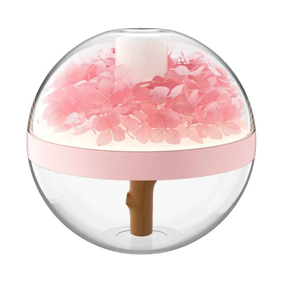 270ML Air Humidifier USB Rechargeable 800mAh Home Hydration Humidifier Colour LED Light Mist Maker Flower Humidificador Aimak Store
