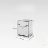 1pcs Outdoor Foldable Fire Stove Stainless Steel Grill Collapsible Camping BBQ Grill Portable Lightweight Easy To Carry Perfect Aimak Store