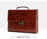 Men's High Quality Business Briefcase Crossbody Shoulder Messenger Bags Male Office Handbag Laptop Bags Bolsos Para Hombre Aimak Store
