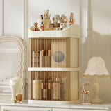 3-Layer Makeup Storage Organizer Makeup Organizer Box Bathroom Beauty Standing Organizer for Bathroom Countertop Vanity Aimak Store