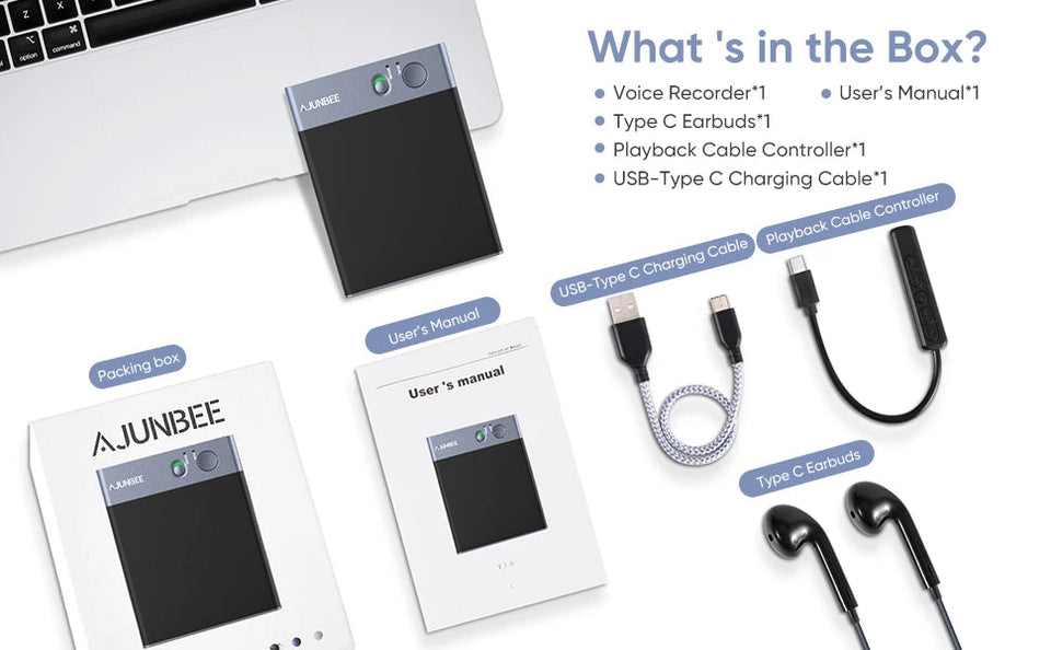 AI powered Voice Recorder  Summarize Instant Translation by ChatGPT  68 Languages,64GB Audio Recorder Magnetic for mobile phone Aimak Store