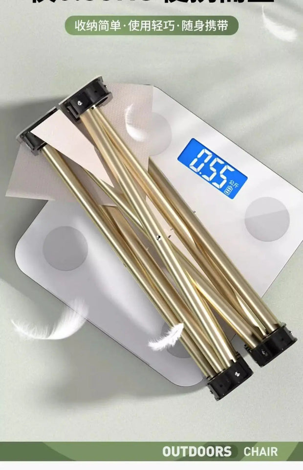 Outdoor Folding Stool Portable Pony Super Light Camping Chair Foldable Chair Fishing Bench Aimak Store