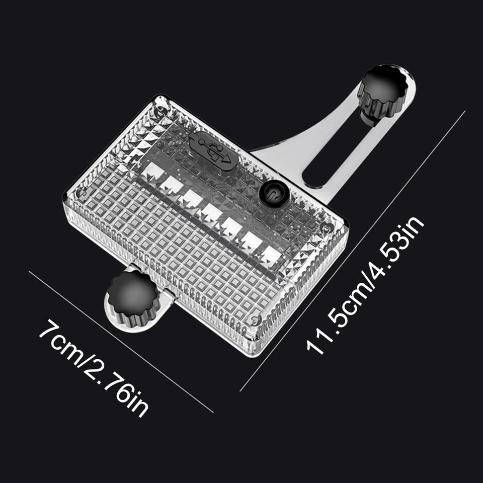 Solar LED Bicycle Spoke Light USB Rechargeable Bicycle Rim Decor Light Waterproof Cycling Tire Lights for Cycling Decoration Aimak Store