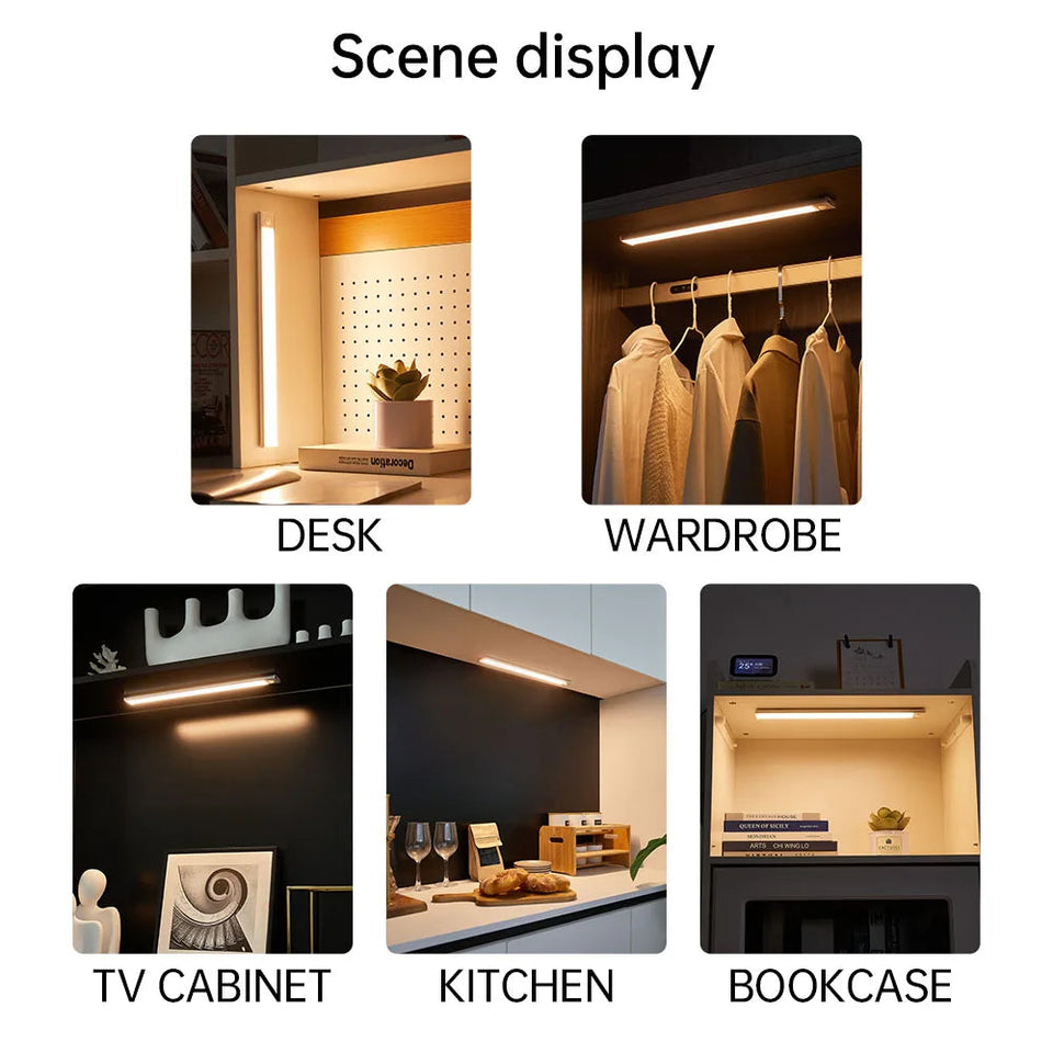 Night Light Led Light Under Cabinet Light Motion Sensor night light Closet Light Cabinet Kitchen Lighting Magnetic night light Aimak Store