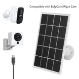 8W 5V Solar Panel Charger Type-c/DC5521 Solar Panel Kit IPX6 Waterproof Outdoor Solar Charger for Security Camera/Home Light Aimak Store