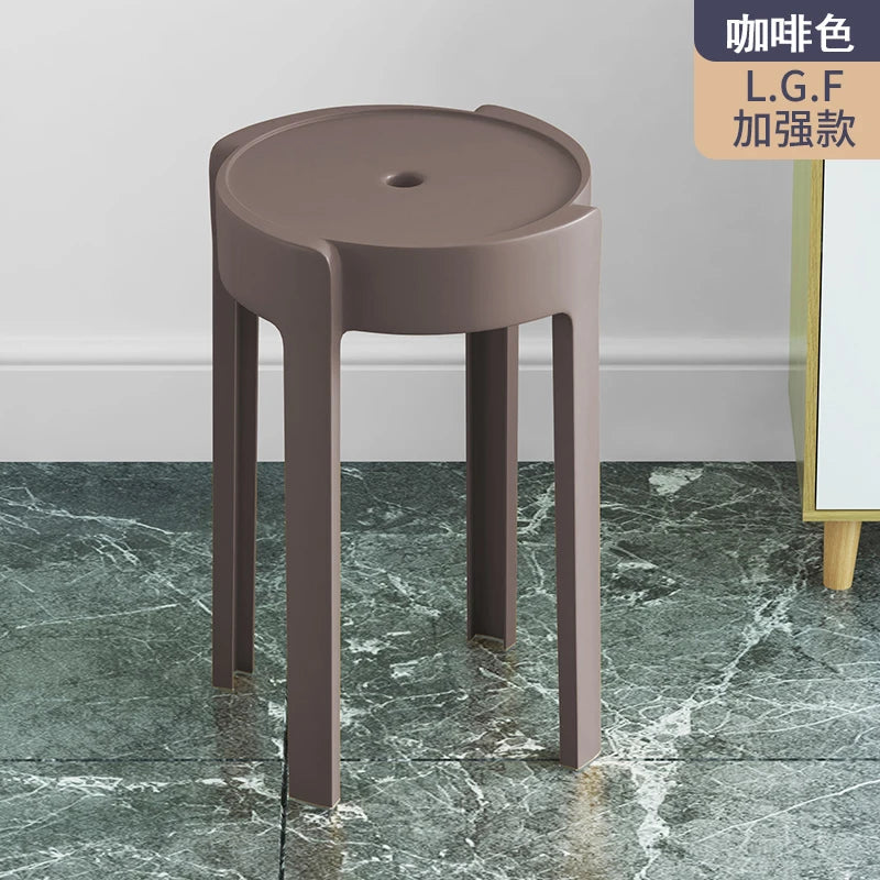 Plastic Modern Chair Floor Leisure Balcony Portable Dining Chair Fashionable Living Room Chaise Scandinave Japanese Furniture Aimak Store