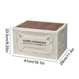 1PC Collapsible Outdoor Camping Car Storage Box Multi-Functional Storage Box Table Dual-Purpose Car Trunk Organizer Aimak Store