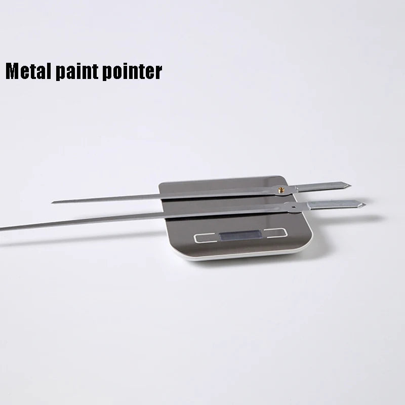 2024 New Metall Moderne 3D DIY Wall Clock Acrylic+EVR+Metal Mirror Home Decoration Super Big 130cm X130 Cm Factory Freeshipping Aimak Store