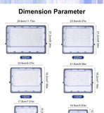 LED Floodlight LED Projector IP67 Waterproof Reflector 220V 10w20w 30w 50w 100w 150w 200w 300w Wall Garden Spotlight Flood Light Aimak Store