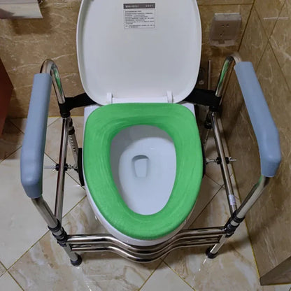 Non Slip Bathroom Armrest Easy To Install Toilet Chair Stainless Steel Lavatory Support Frame Foldable Safety Shower Seat
