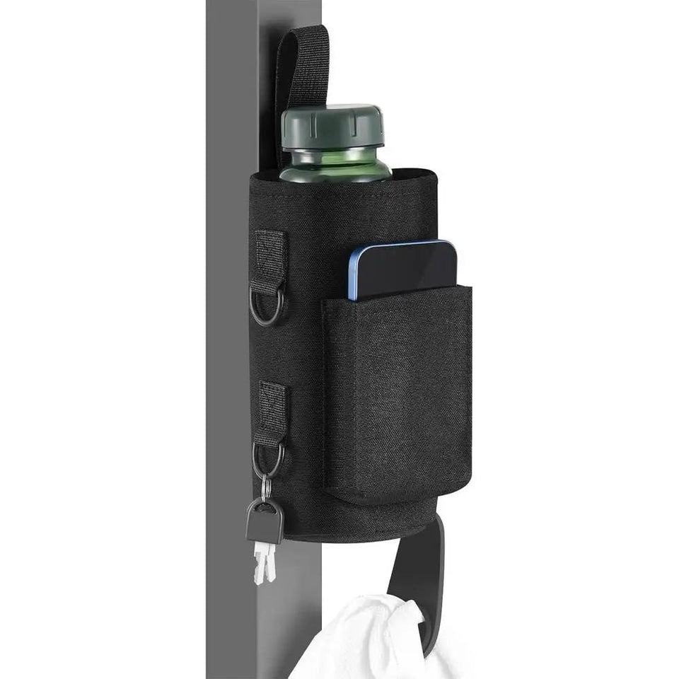 Magnetic Gym Water Bottle Bag Non Slip Magnetic Gym Sling Bag Portable Magnetic Water Bottle Carrier Holder for Gym Accessories Aimak Store