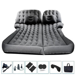 68.9*51.2in Portable Car Inflatable Camping Mattress With Pillows Air Pump Auto Air Bed Mattress SUV Sleeping Pad Tools Aimak Store
