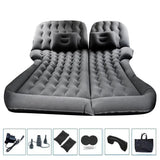 68.9*51.2in Portable Car Inflatable Camping Mattress With Pillows Air Pump Auto Air Bed Mattress SUV Sleeping Pad Tools Aimak Store