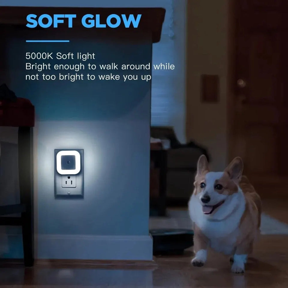 1pc Intelligent LED Induction Light Automatically Lights Up At Night, Creative Night Light Aimak Store