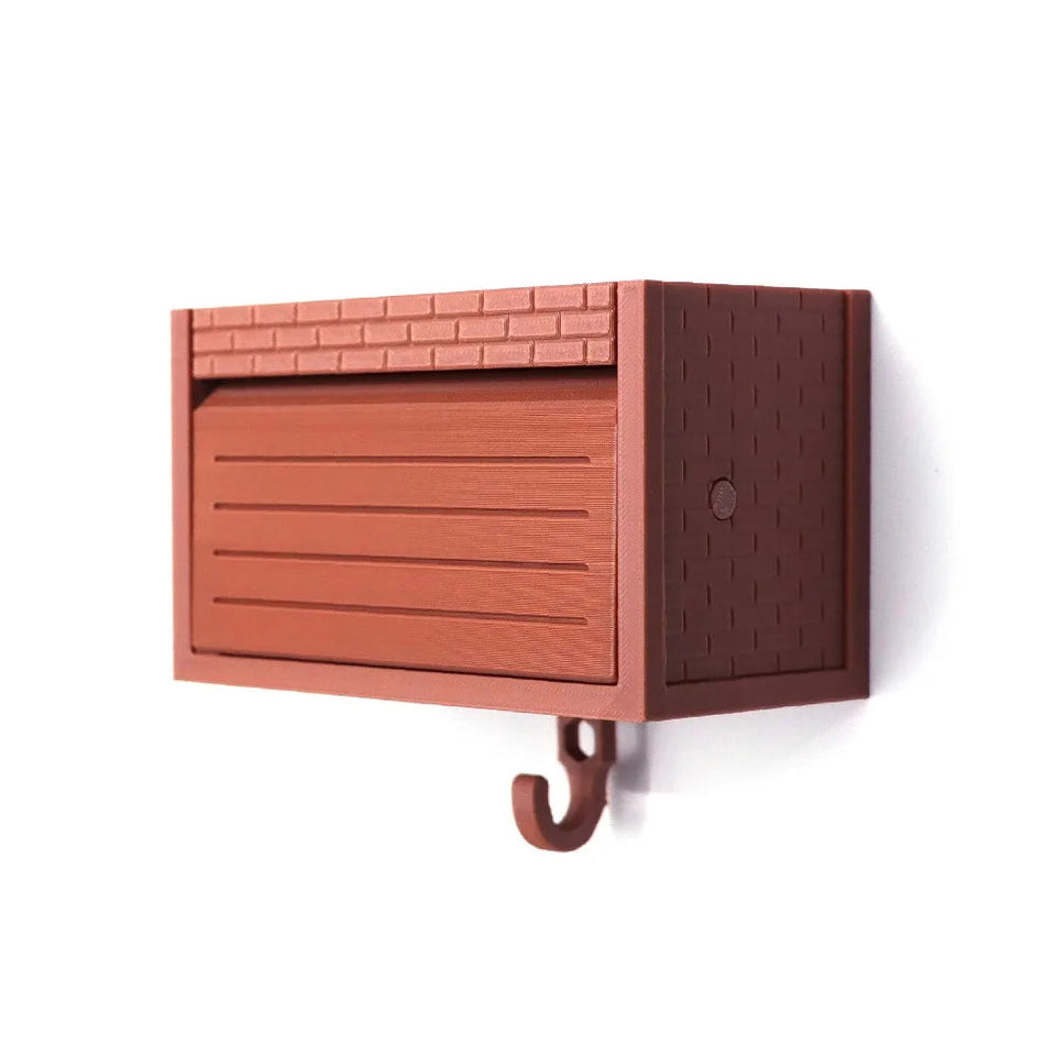 Car Garage Key Holder with Opening Door Wall Mount with Car Garage 3D Printed Key Organizer Easy to Install Versatile Key Hooks Aimak Store