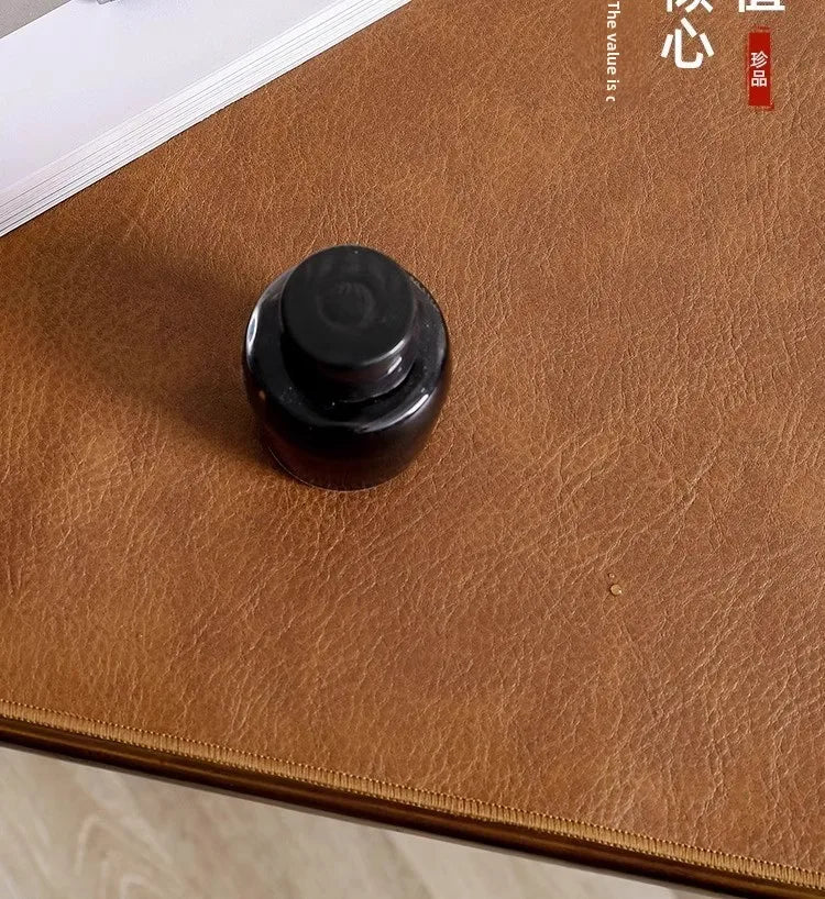 Retro Mousepad Mouse Pad Large Waterproof Non-slip PU Suede Desk Mat Computer Keyboard Desk Pad Mouse Mats Gaming Accessories Aimak Store