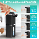 Automatic Soap Dispenser 360Ml 4 Level Liquid Foaming Soap Dispenser Long Battery Charging Automatic Soap Dispenser No Drilling Aimak Store